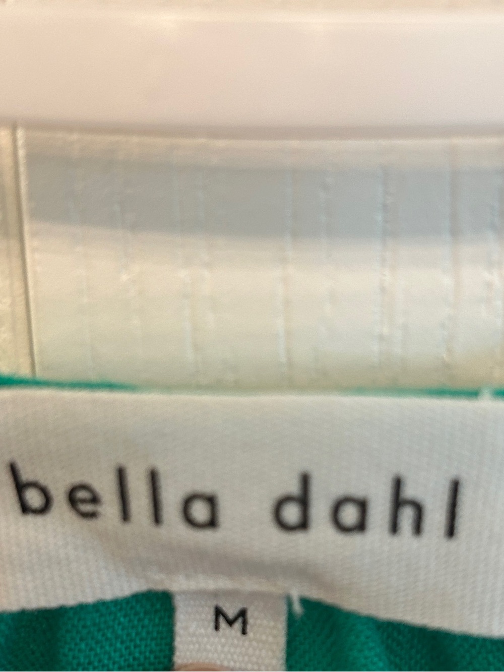 Bella Dahl 100% Linen Kelly Green Blouse Size M - Picture 2 of 7